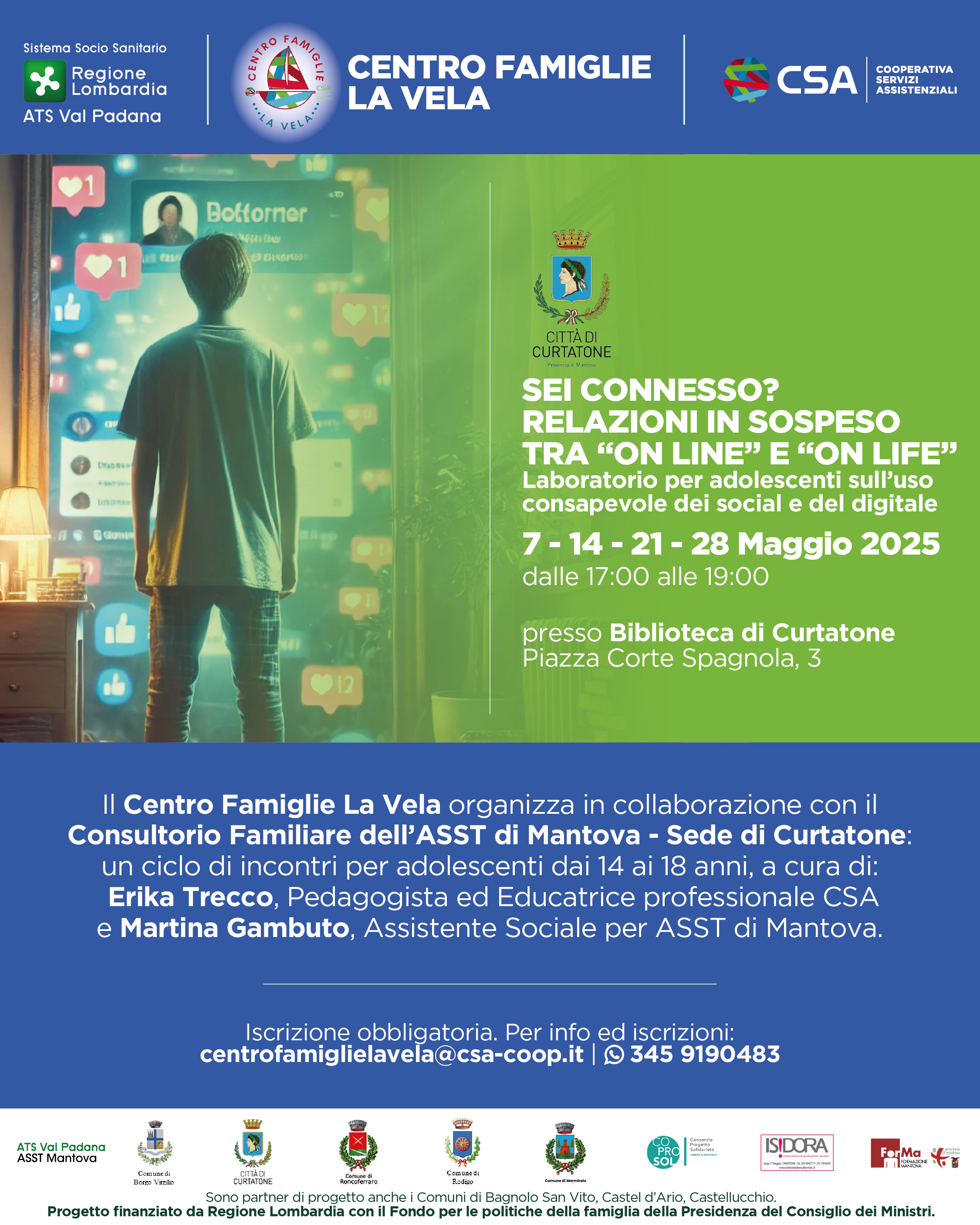 SEI CONNESSO? RELAZIONI IN SOSPESO TRA “ON LINE” E “ON LIFE”