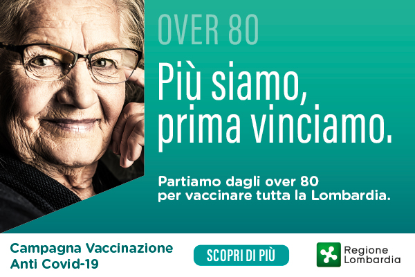 Avvio vaccinazioni anti-Covid per le persone over 80