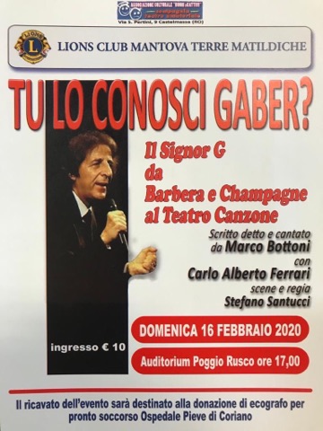 TU LO CONOSCI GABER?