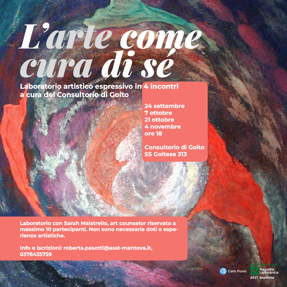L'ARTE COME CURA DI SÉ