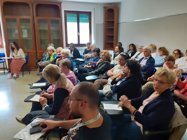 I volontari del Punto unico di accesso in formazione