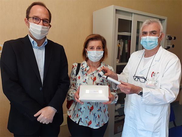 Il Rotary Club Mantova San Giorgio dona un dermatoscopio