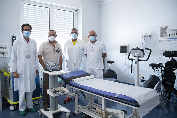 Donazione di Officina dell’Ambiente alla Pneumologia del Poma