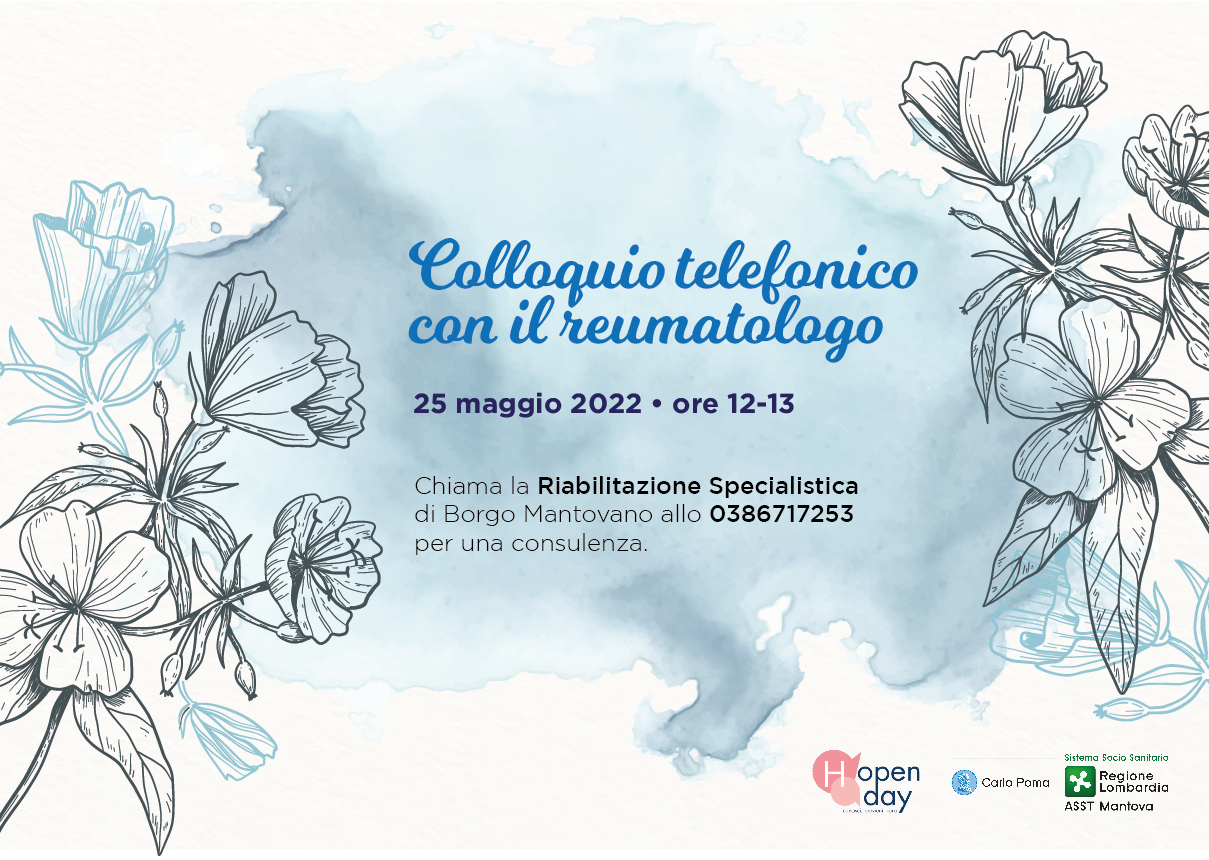 COLLOQUIO TELEFONICO CON IL REUMATOLOGO