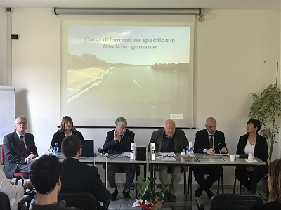 Un momento della presentazione del corso di formazione