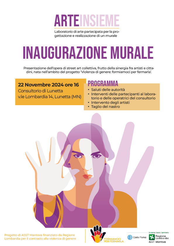 ARTEINSIEME - INAUGURAZIONE MURALE