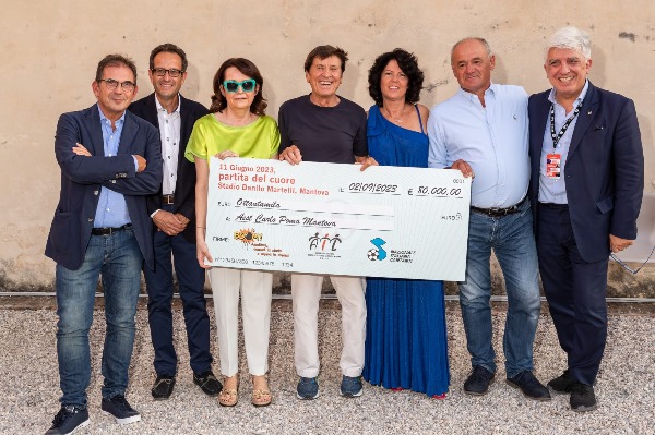 Dalla Partita del cuore 80mila euro all'Immunoematologia
