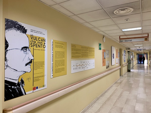 Carlo Poma, mostra permanente in ospedale