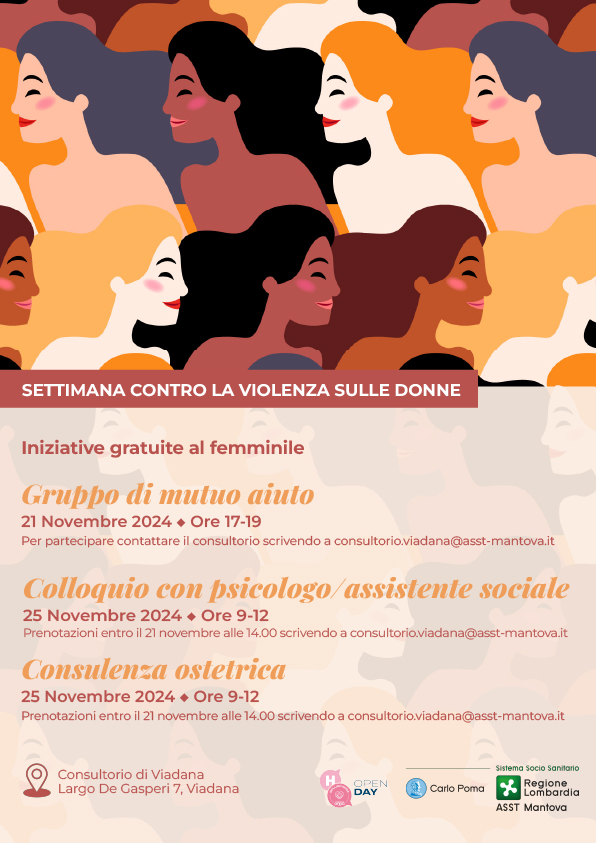 SETTIMANA CONTRO LA VIOLENZA SULLE DONNE