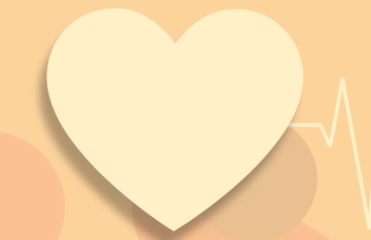 cuore disegnato su sfondo giallo