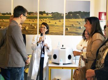 Un momento dell'open day