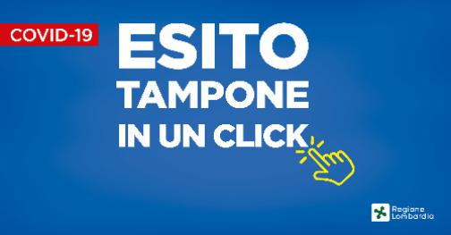 ESITO TAMPONE IN UN CLICK