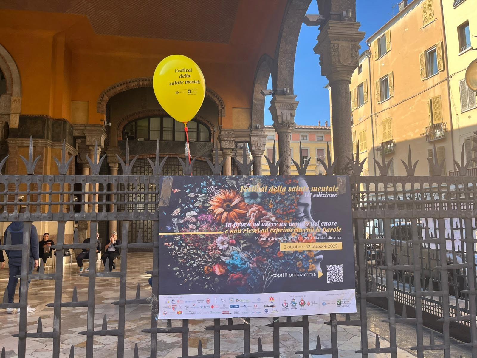 un momento del festival della salute mentale 2025