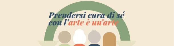 Prendersi cura di sé con l'arte - Banner