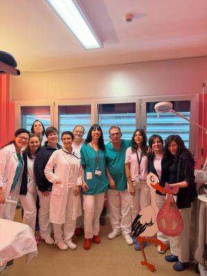 Personale sala parto ospedale Mantova