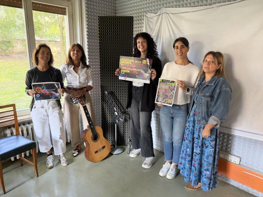 Da sinistra, Tiziana Capiluppi, Morena Melli, Leila Dellaji, Daniela Sbordone, Patrizia Bozzola