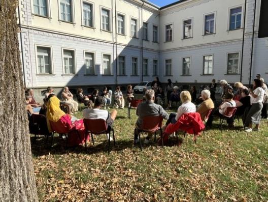 Un momento dell'evento Chiacchieriamo SerenaMente